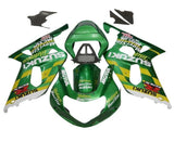 Suzuki GSXR 1000 Fairing Kit (2000-2002) Green, White Motul at KingsMotorcycleFairings.com