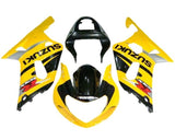 Suzuki GSXR 1000 Fairing Kit (2000-2002) Yellow, Black, Gray at KingsMotorcycleFairings.com