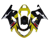 Suzuki GSXR 1000 Fairing Kit (2000-2002) Yellow, Black, White at KingsMotorcycleFairings.com