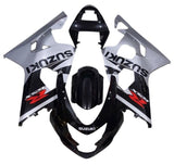 Suzuki GSXR 600 Fairing Kit (2004-2005) Black, Gray, Red at KingsMotorcycleFairings.com