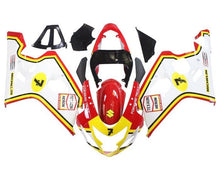 Suzuki GSXR 600 Fairing Kit (2004-2005) White, Red, Yellow at KingsMotorcycleFairings.com