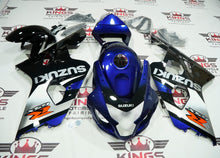 Suzuki GSXR 600 Fairings (2004-2005) Navy Blue, Silver, Black at KingsMotorcycleFairings.com