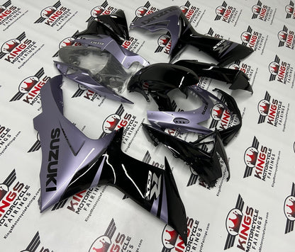 Suzuki GSXR 600 Fairings (2011-2024) Black, Gray at KingsMotorcycleFairings.com