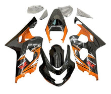 Suzuki GSXR 750 Fairing Kit (2004-2005) Black, Orange, Silver at KingsMotorcycleFairings.com