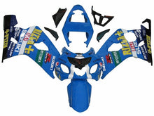 Suzuki GSXR 750 Fairing Kit (2004-2005) Blue, Yellow, Black, Rizla at KingsMotorcycleFairings.com
