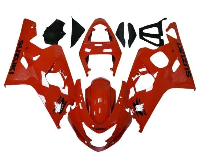 Suzuki GSXR 750 Fairing Kit (2004-2005) Red at KingsMotorcycleFairings.com
