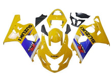 Suzuki GSXR 750 Fairing Kit (2004-2005) Yellow, Blue, White, Red at KingsMotorcycleFairings.com