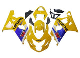 Suzuki GSXR 750 Fairing Kit (2004-2005) Yellow, Blue, White, Red at KingsMotorcycleFairings.com