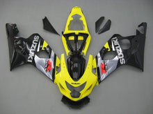 Suzuki GSXR 750 Fairing Kit (2004-2005) Yellow, Silver, Black at KingsMotorcycleFairings.com