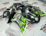 Suzuki GSXR 750 Fairings (2000-2003) Green, Gray Telefonica at KingsMotorcycleFairings.com