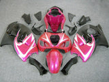 Suzuki Hayabusa Fairing Kit (1999-2007) Pink, White, Black at KingsMotorcycleFairings.com