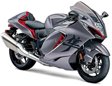Suzuki Hayabusa Fairing Kit (2021-2025) Matte Gray, Matte Red at KingsMotorcycleFairings.com