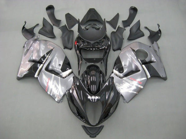 Suzuki Hayabusa Fairings (1999-2007) Black, Gray, Silver at KingsMotorcycleFairings.com