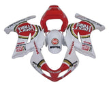 Suzuki SV650 Fairing set (2003-2013) White, Red, Lucky Strike at KingsMotorcycleFairings.com