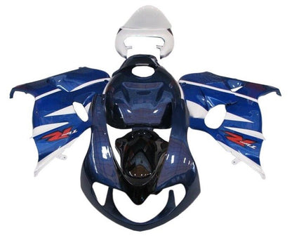 Suzuki TL1000R Fairing Kit (1998-2003) Dark Blue, White, Black, Blue at KingsMotorcycleFairings.com