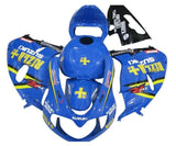 Suzuki TL1000R Fairing set (1998-2003) Blue, Yellow Rizla at KingsMotorcycleFairings.com