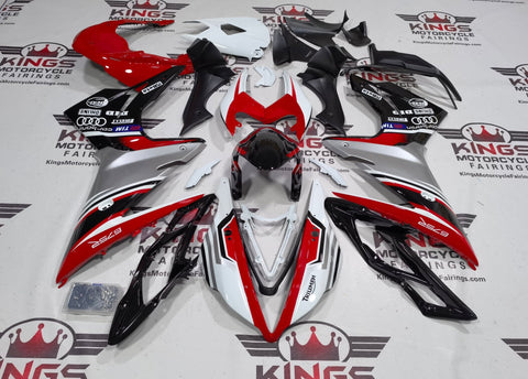 Triumph Daytona 675 Fairings (2013-2016) Red, White, Black at KingsMotorcycleFairings.com