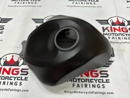 Tank Cover Fairing for Kawasaki ZX6R 636 (2024-2025) Flat Black, Gloss Black at KingsMotorcycleFairings.com