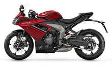 Triumph Daytona 660 Fairing Pieces (2024-2025) Red, Black at KingsMotorcycleFairings.com