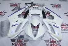 Triumph Daytona 675 Fairing Kit (2009-2012) Pearlescent White, Blue at KingsMotorcycleFairings.com