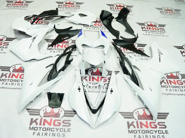 Triumph Daytona 675 Fairing Kit (2013-2016) White, Black, Blue at KingsMotorcycleFairings.com
