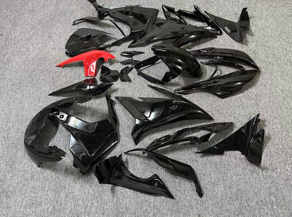 Triumph Daytona 675 Fairing Set (2013-2016) Black, Red at KingsMotorcycleFairings.com