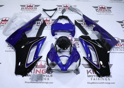 Triumph Daytona 675 Fairings (2006-2008) Black, Blue, Gold at KingsMotorcycleFairings.com