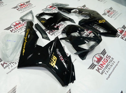 Triumph Daytona 675 Fairings (2006-2008) Black, Gold from KingsMotorcycleFairings.com