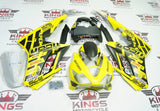 Triumph Daytona 675 Fairings (2006-2008) Matte Yellow, Matte Black at KingsMotorcycleFairings.com