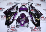 Triumph Daytona 675 Fairings (2006-2008) Purple, Black, Gold at KingsMotorcycleFairings.com