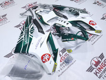 Triumph Daytona 675 Fairings (2006-2008) White, Green HPI from KingsMotorcycleFairings.com
