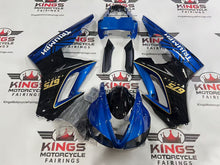 Triumph Daytona 675 Fairings (2009-2012) Blue, Black, White, Gold at KingsMotorcycleFairings.com