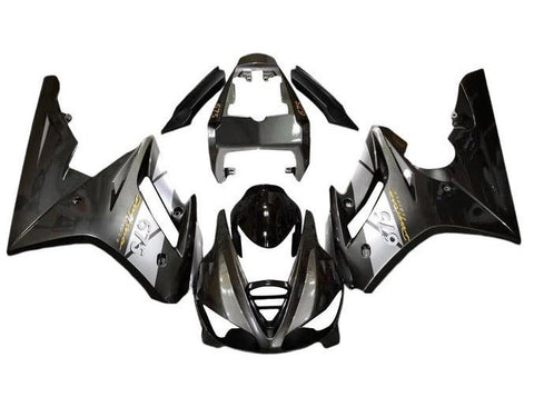 Triumph Daytona 675 Fairings (2009-2012) Gray, Silver, Black, Yellow at KingsMotorcycleFairings.com