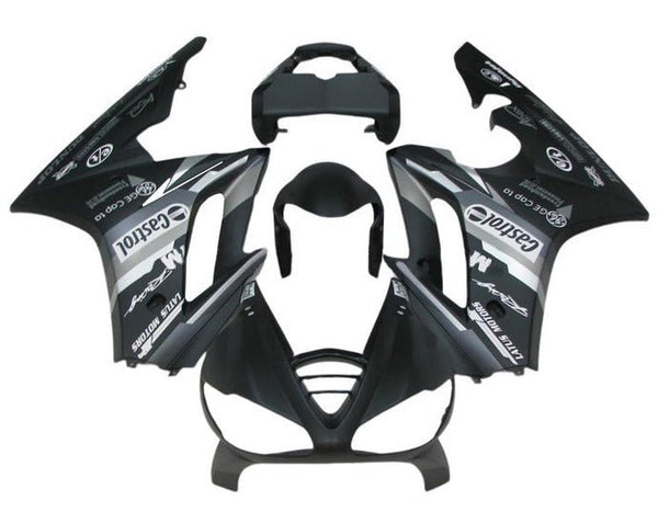 Triumph Daytona 675 Fairings (2009-2012) Matte Black, Silver, White at KingsMotorcycleFairings.com