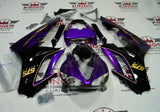 Triumph Daytona 675 Fairings (2009-2012) Purple, Black, Gold from KingsMotorcycleFairings.com