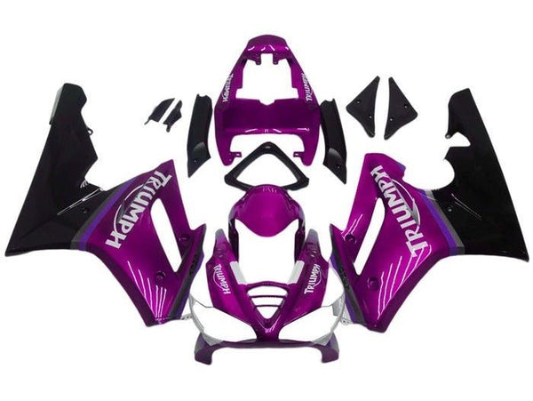 Triumph Daytona 675 Fairings (2009-2012) Purple, Black at KingsMotorcycleFairings.com