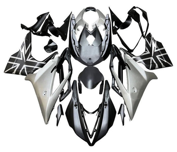 Triumph Daytona 675 Fairings (2013-2016) Black Gloss, Silver Gloss at KingsMotorcycleFairings.com