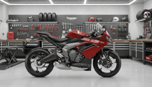 Triumph Daytona 660 Fairing Kit (2024-2025) Red, Black at KingsMotorcycleFairings.com