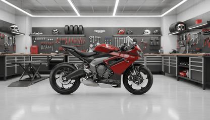 Triumph Daytona 660 Fairing Set (2024-2025) Red, Black at KingsMotorcycleFairings.com
