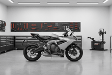 Triumph Daytona 660 Fairing Set (2024-2025) White, Black at KingsMotorcycleFairings.com