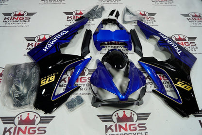 Triumph Daytona 675 Fairing kit (2009-2012) Blue, Black, Yellow, White at KingsMotorcycleFairings.com