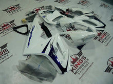 Triumph Daytona 675 Fairing Set (2009-2012) White, Dark Blue, Gray at KingsMotorcycleFairings.com