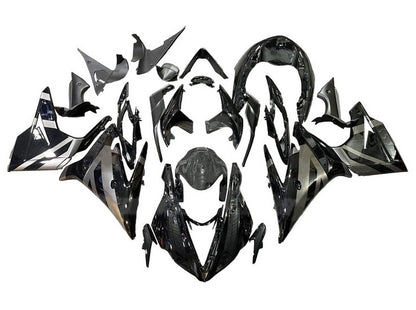 Triumph Daytona 675 Fairing Set (2013-2016) Black, Silver at KingsMotorcycleFairings.com