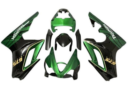 Triumph Daytona 675 Fairing kit (2009-2012) Green, Black, Yellow at KingsMotorcycleFairings.com