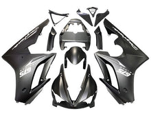 Triumph Daytona 675 Fairing kit (2009-2012) Matte Black, White at KingsMotorcycleFairings.com