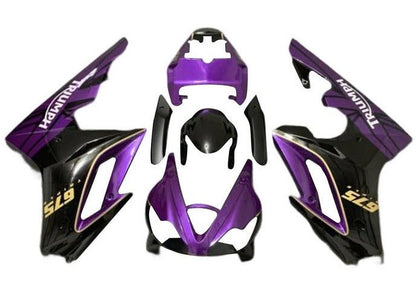 Triumph Daytona 675 Fairing kit (2009-2012) Purple, Black, Yellow at KingsMotorcycleFairings.com