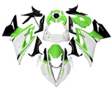 Triumph Daytona 675 Fairing kit (2013-2016) White, Green, Black at KingsMotorcycleFairings.com