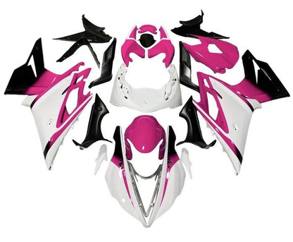 Triumph Daytona 675 Fairing kit (2013-2016) White, Pink, Black at KingsMotorcycleFairings.com