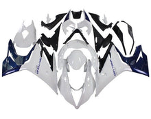 Triumph Daytona 675 Fairing set (2013-2016) White, Blue at KingsMotorcycleFairings.com