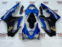 Triumph Daytona 675 Fairings (2006-2008) Blue, Black, White, Gold at KingsMotorcycleFairings.com
